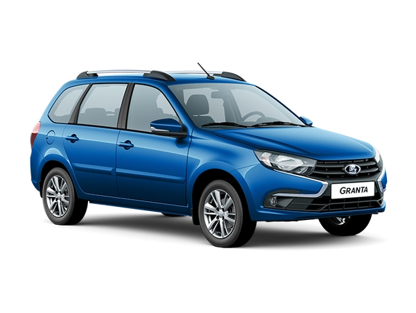 Lada Новая Granta универсал Ярко-синий "Голубая планета"