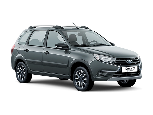 Lada Granta Cross Серебристо-темно-серый "Борнео"