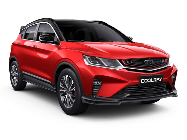 Geely Coolray Красно-черный