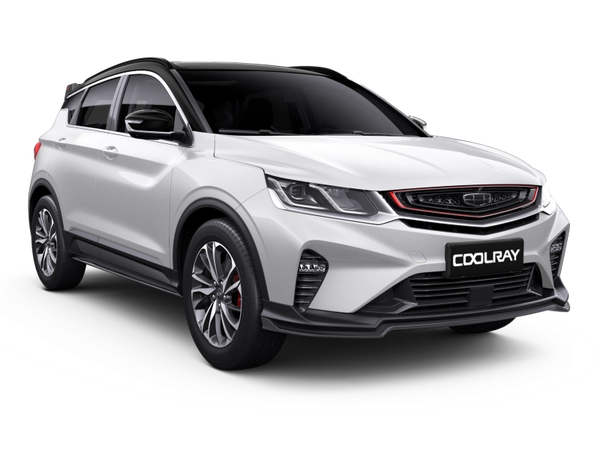 Geely Coolray Бело-черный