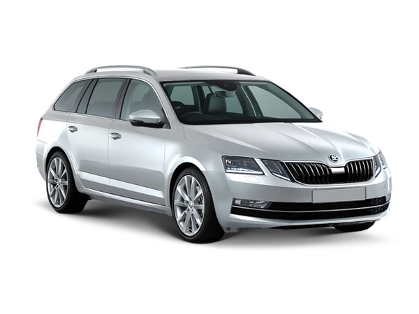 Skoda Octavia Combi Белый Moon металлик
