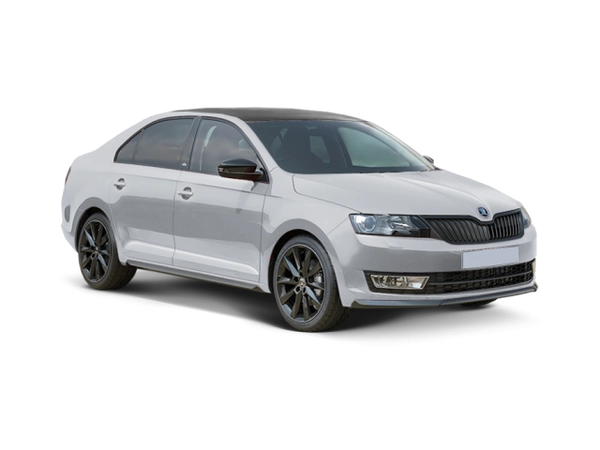Skoda Rapid Monte Carlo Серебристый Reflex металлик с черной крышей