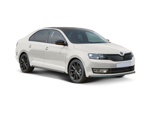 Skoda Rapid Monte Carlo Белый Pure с черной крышей