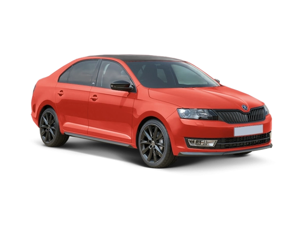 Skoda Rapid Monte Carlo Оранжевый Copper металлик с черной крышей