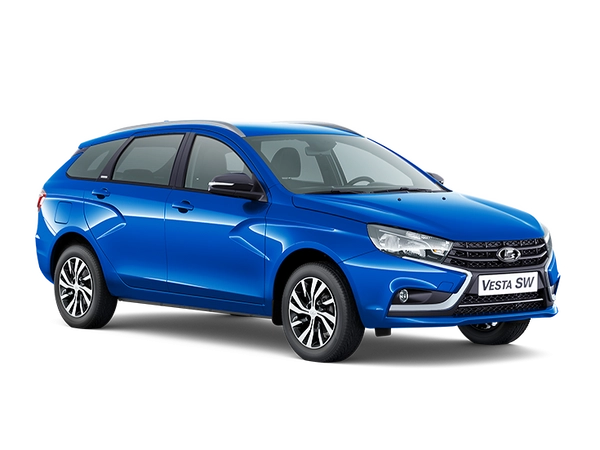 Lada Vesta SW Ярко-синий "Дайвинг"