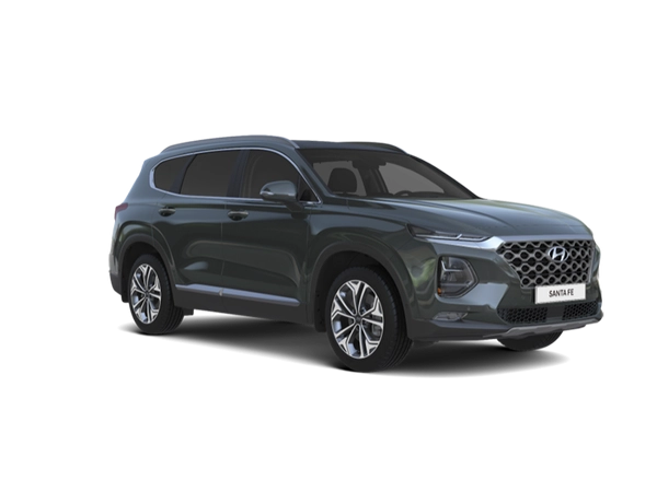 Hyundai Santa Fe Новый Темно-Зеленый (Rain Forest)