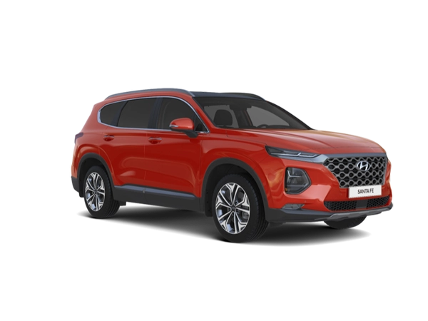 Hyundai Santa Fe Новый Красно-Оранжевый (Lava Orange)